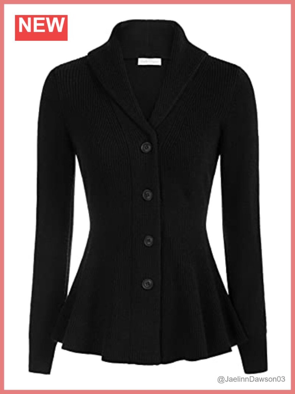 Vintage V Neck Long Sleeve Button Down Cardigan Sweater